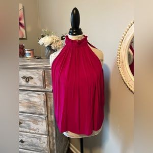 💗 NWOT Ramy Brook Selene High-Neck Sleeveless Top